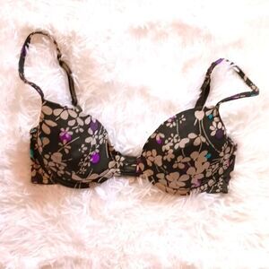 Calvin Klein Underwire Bra 32C Floral